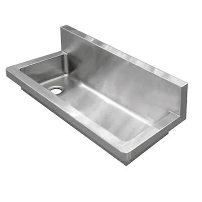 Commercial Industriale Large 1200/1400x390mm Public Sink 304/316 Stainless Steel Wash Trough Sink For Factory School Canteen Lavandini In Acciaio Inox Per Esterno