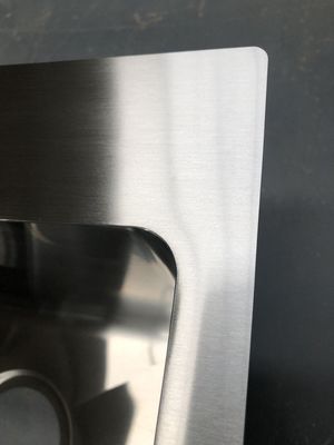 New Trending 304 Stainless Steel Kitchen Sinks Amazon Hot Sale Customized Size 30''x22'' Deep-in Commercial Top Mount Kitchen Sink Evier De Cuisine